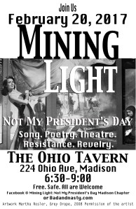 Mining Light -Madison WI - Poster